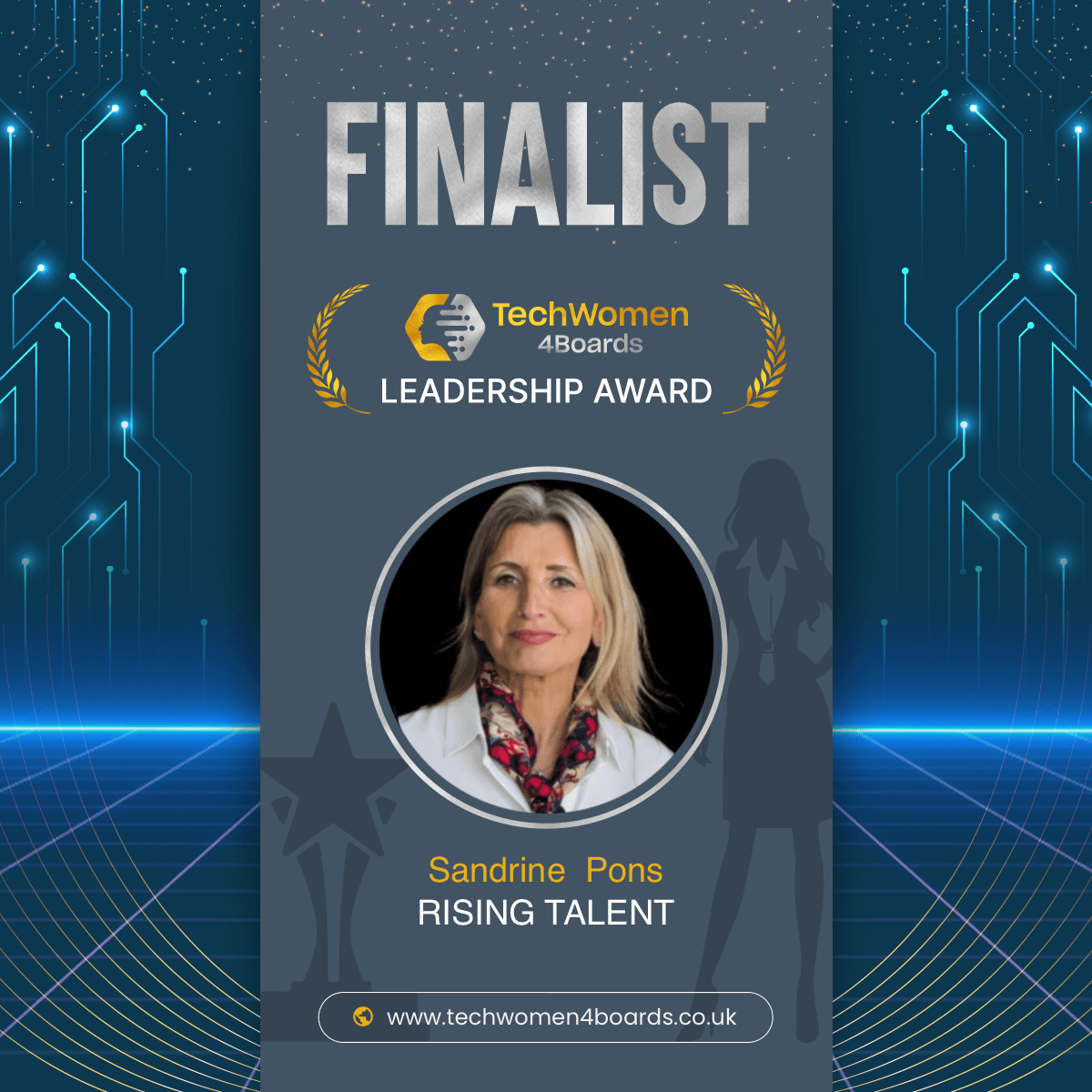 TW4B Award Finalist Sandrine Pons